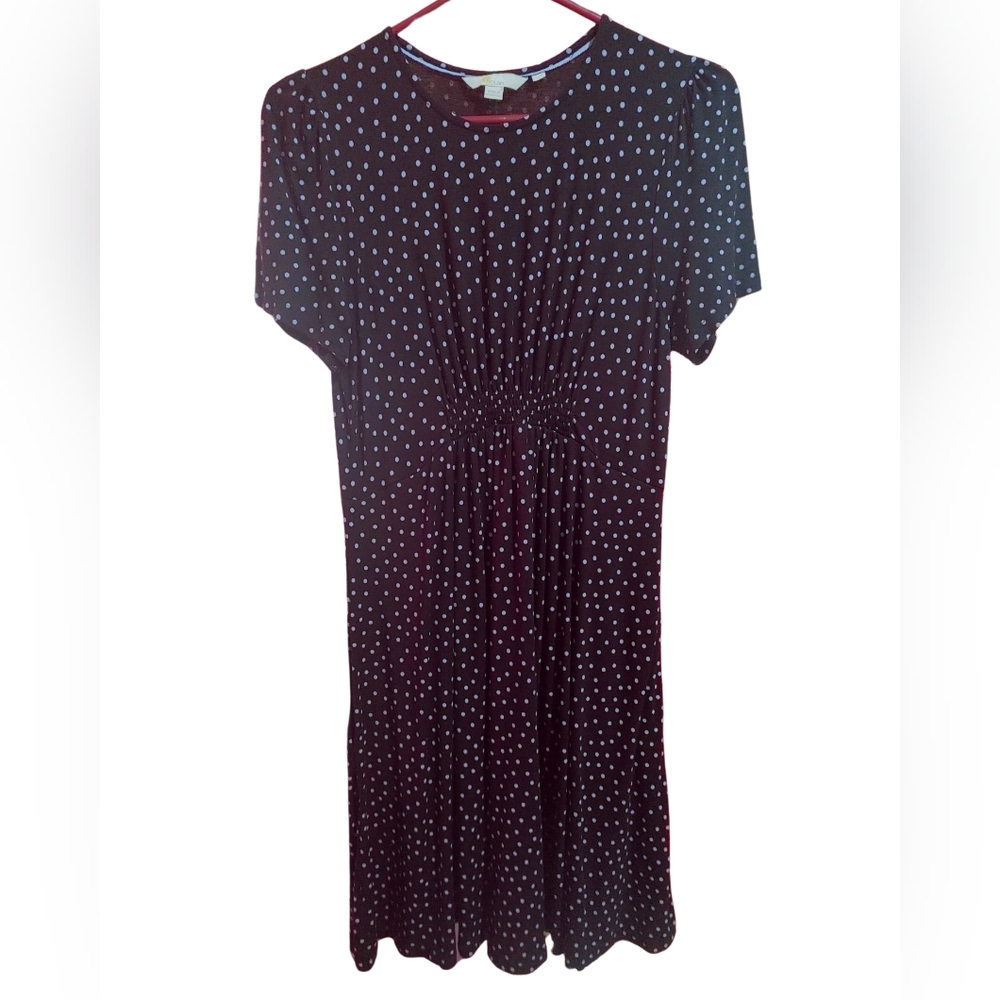 BODEN | Polka Dot Midi Dress Size 6R